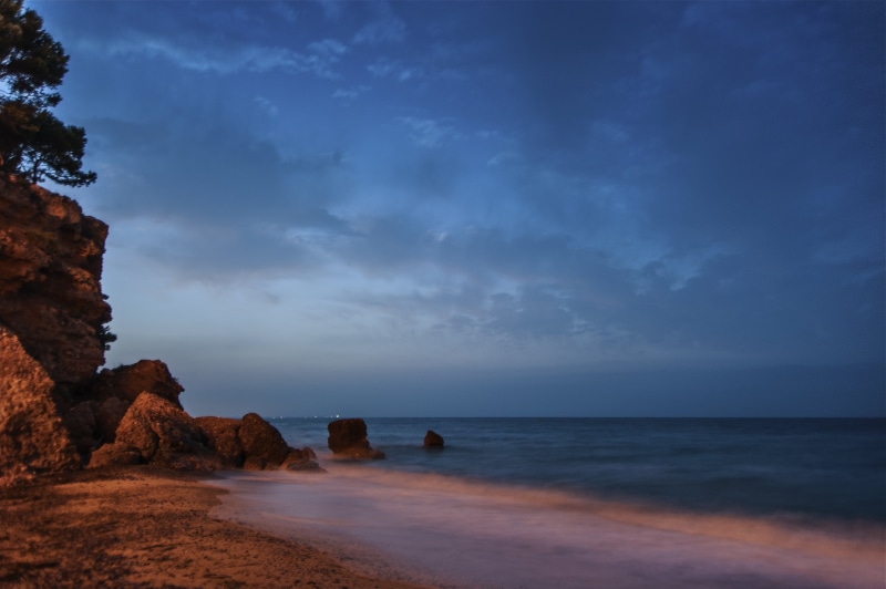Tarragona, nature, Baix Camp, Miami Platja, en la Playa, Año Nuevo, golden hour, scenics, Sunrise, Catalunya, landscape, setting, shore, Beach, 4K, Amanecer