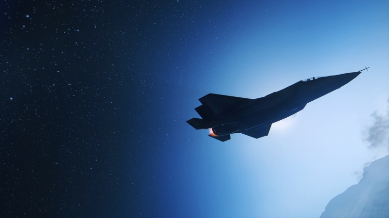 military, no people, star - space, low angle view, US Air Force, blue, 1080P, digital composite, outdoors, beauty in nature, flying, led, space, plane