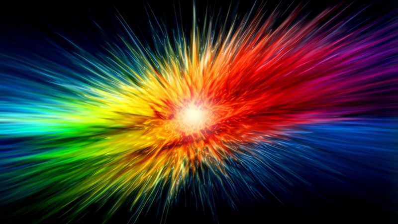 flashy, 1080P, explosion, colors