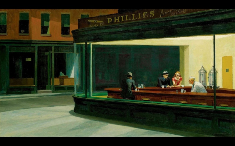 nighthawks at the diner, 1080P