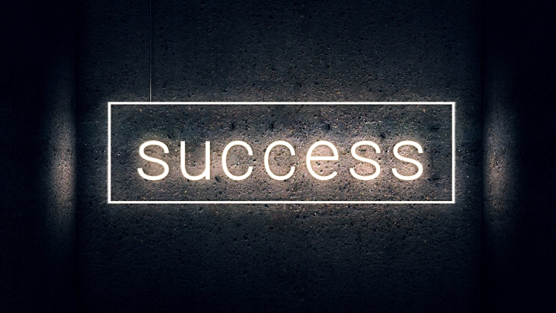 wall - building feature, illuminated, sign, message, indoors, background, ad, success, guidance, close-up, communication, bright, letters, 2K, single object