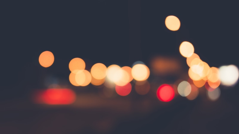 orange, dark, architecture, pattern, evening, bokeh, geometric shape, cityscape, spotted, lights, street light, glowing, black, sky, street, shape, backgrounds