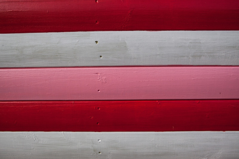 striped, Image, panels, paint, vibrant color, in a row, red, textured, full frame, wood, wall - building feature, shot, close-up, textures, old, Kent, wood - Material