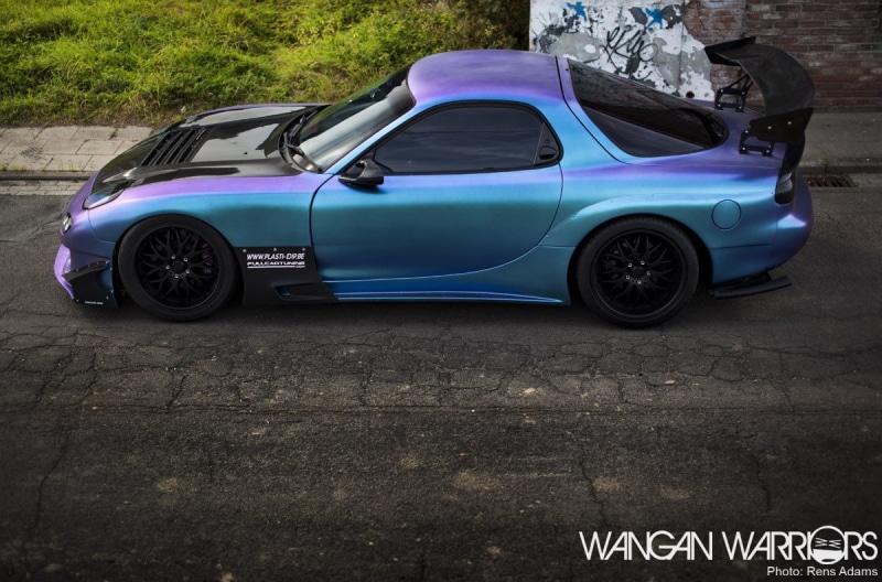 rx7, Wangan Warriors, 480P, Mazda RX-7, car, Mazda
