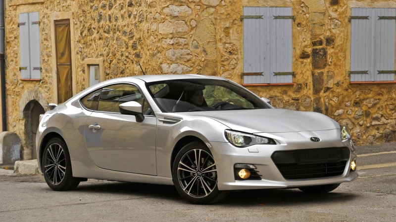 stationary, retro styled, outdoors, city, travel, no people, motor vehicle, building, Subaru BRZ, built structure, car, vintage car, land vehicle, building exterior