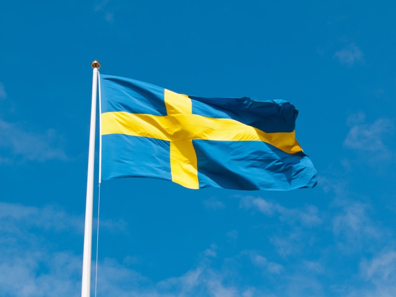 nature, himmel, independence, wind, sky, environment, symbol, pride, national icon, 2K, pole, yellow, sweden, flag, textile, patriotism, swedish flag