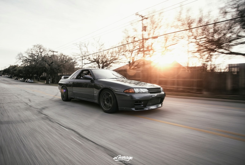road, 2K, speed, plant, day, luxury, tree, street, mode of transportation, transportation, sunlight, city, travel, on the move, Nissan Skyline GT-R R33