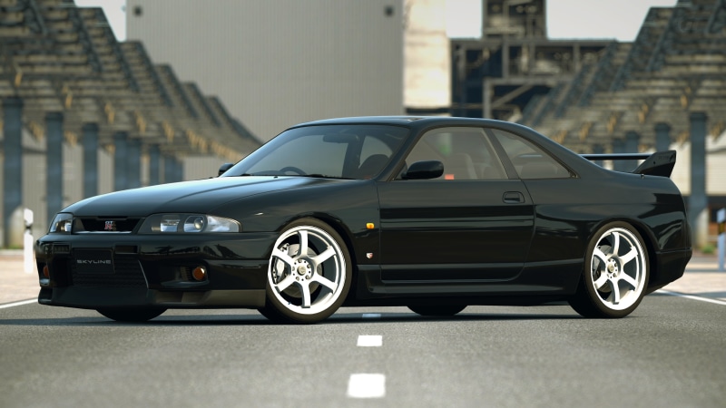Nissan, r33, 4K, Skyline GTR