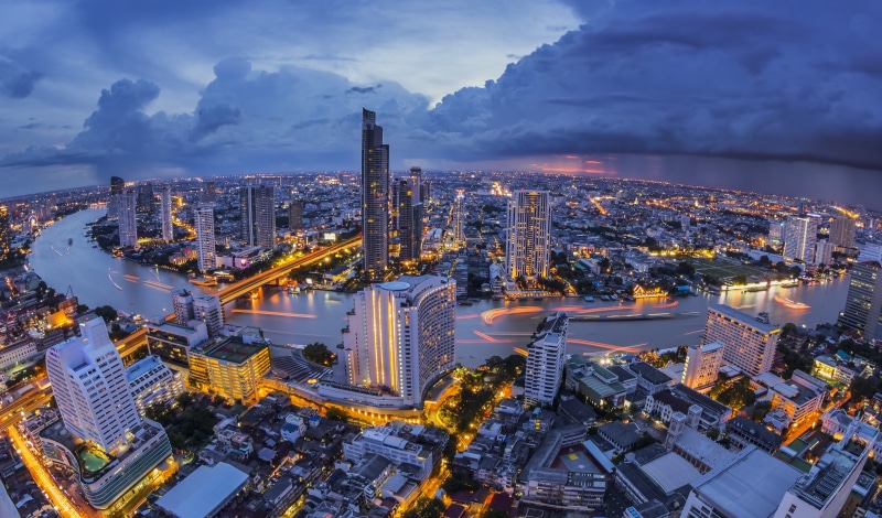 4K, Bangkok, Thailand, 8k, 4k, thailand city, HD