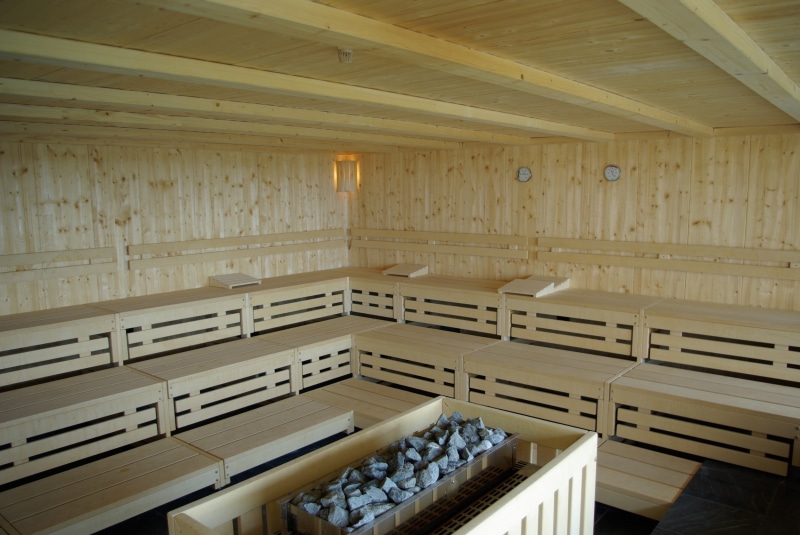 empty, finnish sauna, wooden, repetition, in a row, no people, home interior, room, wall - building feature, wood - Material, indoors, clean, 4K, household equipment