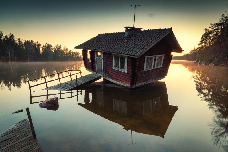 5K, water, trees, Finland, lake, sauna, Tampaja, Kirkkonummi, landscape, reflection, Lake Tampaja, nature, forest