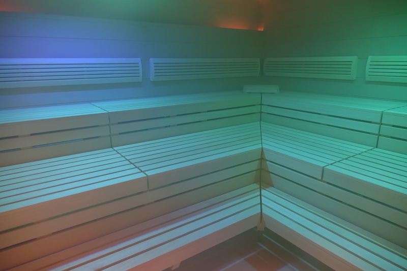 blinds, light, architecture, modern, wall - building feature, ceiling, illuminated, glass - material, sweating, wood, full frame, no people, benches, pattern