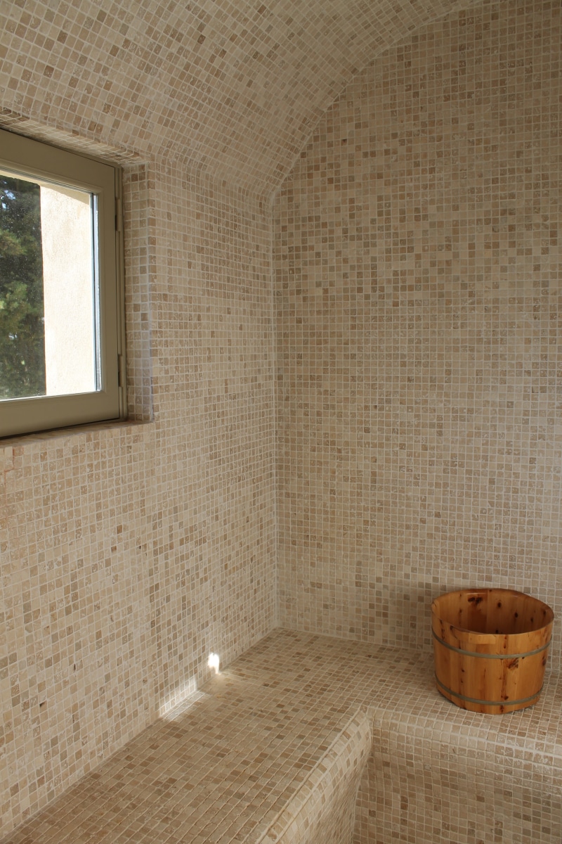 relaxation, wood, architecture, still life, built structure, wellbeing, indoors, window, absence, domestic bathroom, 4K, bathroom, no people, bucket, basket