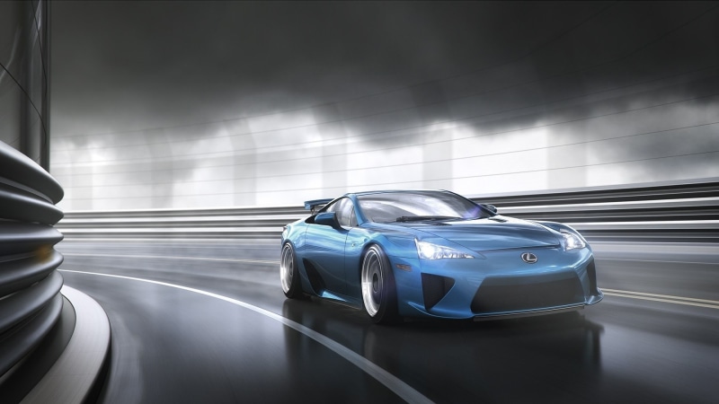 coupe, 1080P, blue, hd, cars, lexus, lfa
