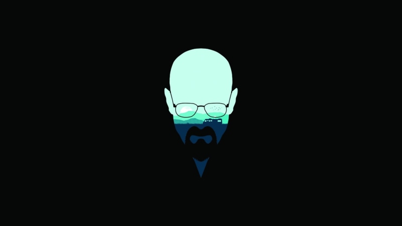 nerd, minimalistic, television, white, walter, art, simple, simplistic, solid, bad, 1080P, hd, breaking, Abstract