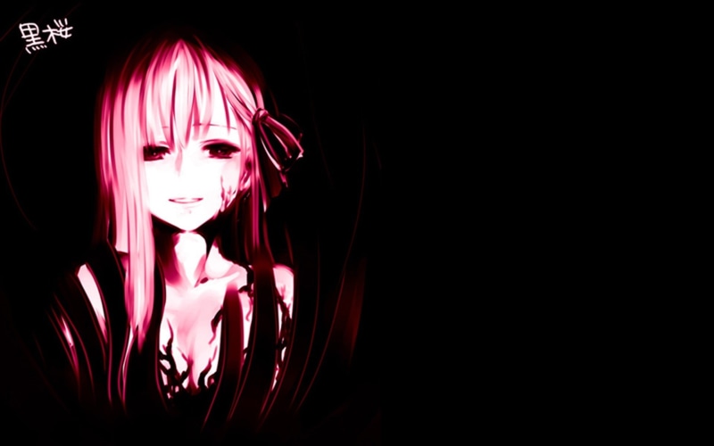 dark, matou, 1080P, art, stay, series, anime, hd, x, fatestay, sakura, fate, Fate/stay Night, night, Matou Sakura