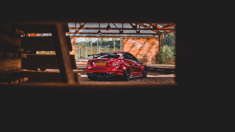 Forza Horizon 4, car, 1080P, Mercedes C63 AMG, Mercedes Benz, C63 AMG Black Series