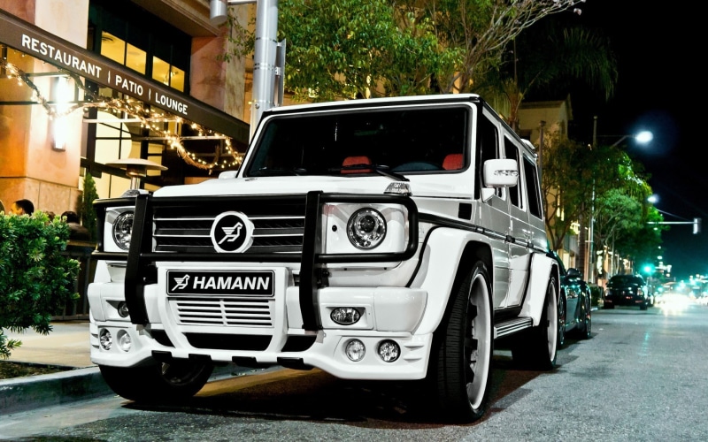 no people, night, built structure, architecture, g 63, car, city, travel, motor vehicle, plant, transportation, Mercedes-Benz, land vehicle, building exterior