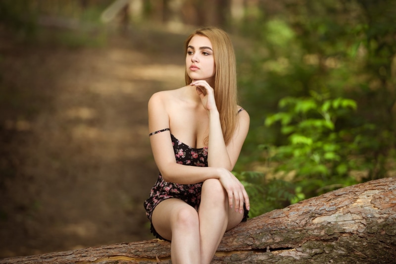 fashion, one person, outdoors, clothing, beautiful people, long hair, portrait, hair, adult, beautiful woman, brown hair, dress, women outdoors, beauty