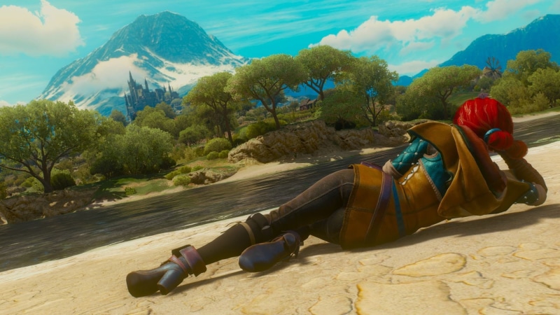 1080P, Triss Merigold, The Witcher 3: Wild Hunt, The Witcher