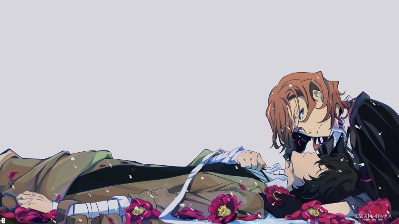 Anime, Bungou Stray Dogs, 1080P, Osamu Dazai, Chuuya Nakahara