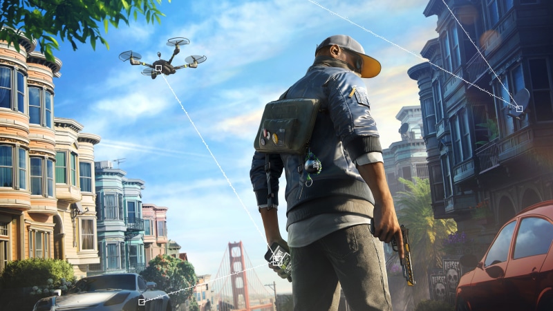 2016 Games, 8K, 4K, 8K, Watch Dogs 2, Marcus