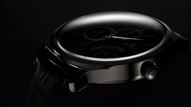 watch, transportation, fuel and power generation, single object, no people, 1080P, black background, indoors, reflection, machinery, shape, mode of transportation