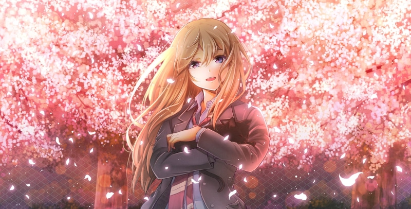 Kaori Miyazono, Your Lie in April, Anime, 1080P