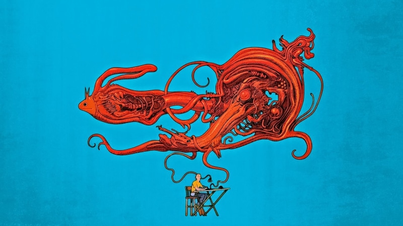 art, jean giraud, moebius, 1080P