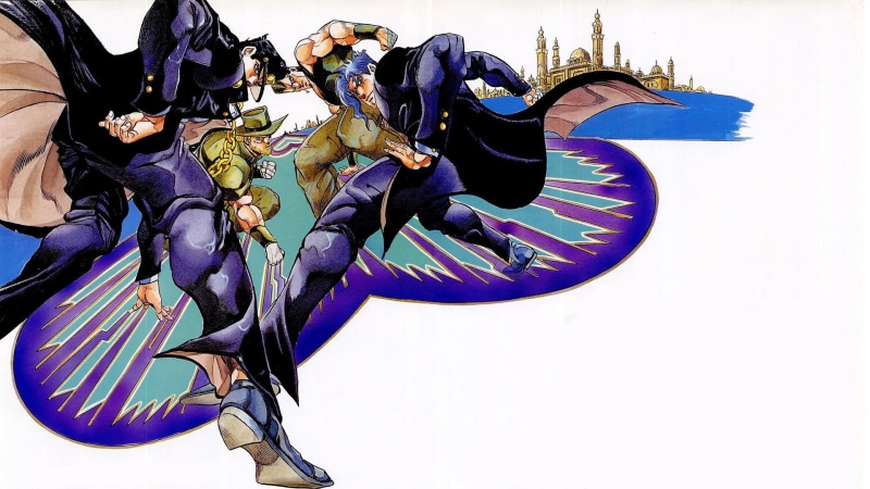 Noriaki Kakyoin, Jojos Bizarre Adventure, 1080P, Jean Pierre Polnareff, Anime, Jotaro Kujo, Joseph Joestar