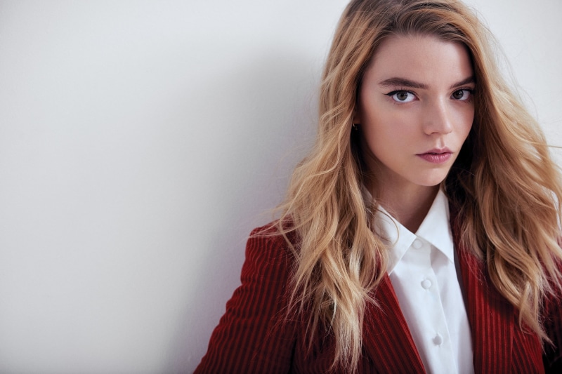 women, indoors, 1080P, Anya Taylor-Joy, blonde, actress, long hair, young woman