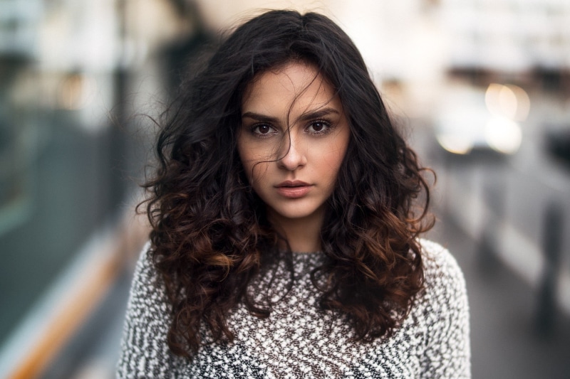 women, one person, depression - sadness, serious, Martin Kühn, long hair, adult, portrait, headshot, 1080P, sadness, beauty, casual clothing, looking at camera