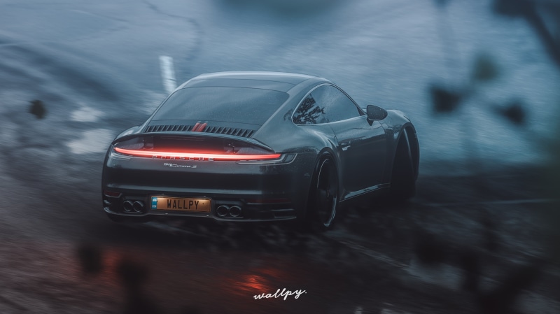 Carrera S, 911, Microsoft, Porsche, by Wallpy, Forza Horizon 4, 2K