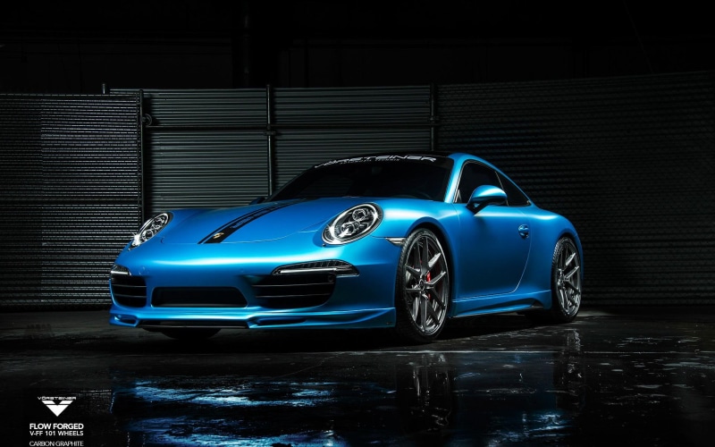 s, v, vorsteiner, porsche, blue, carrera, 1080P, ff, coupe, cars