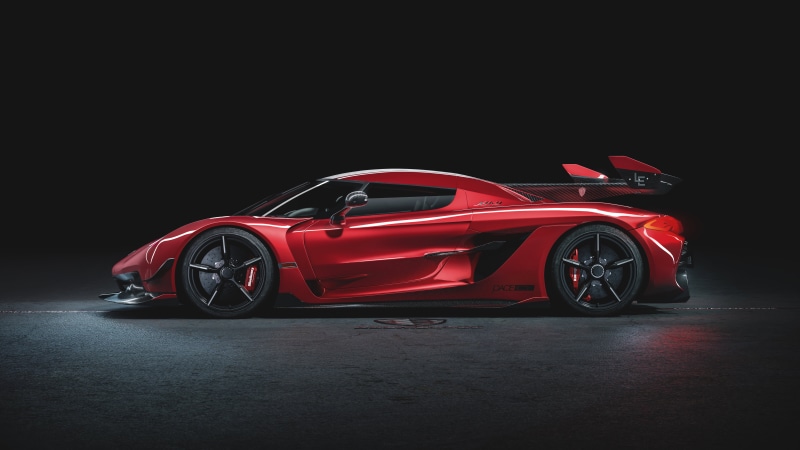 Vehicle, Sport Car, Koenigsegg Jesko, Supercar, Koenigsegg, Car, Red Car, 8K