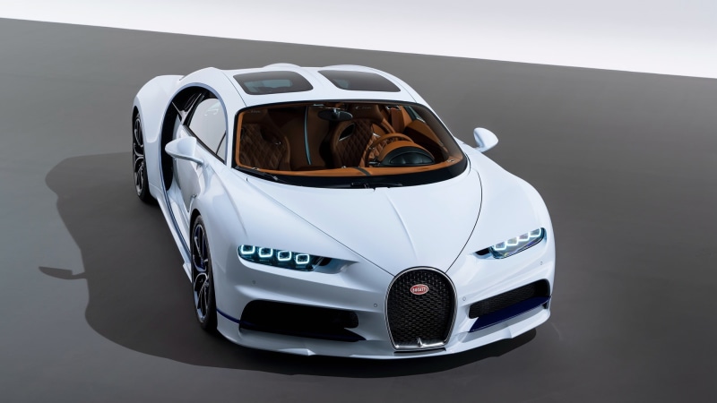 supercar, white car, 1080P, bugatti chiron, bugatti, luxury vehicle
