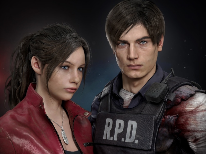 Leon S. Kennedy, 1080P, Resident Evil 2 (2019), Resident Evil, Claire Redfield