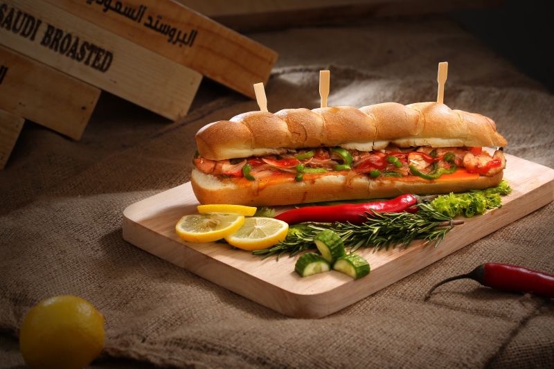 table, meat, meal, lunch, tomato, vegetable, slice, snack, lemon, lemons, hot dog, food, bun, fast food, no people, ready-to-eat, wood - material, potato