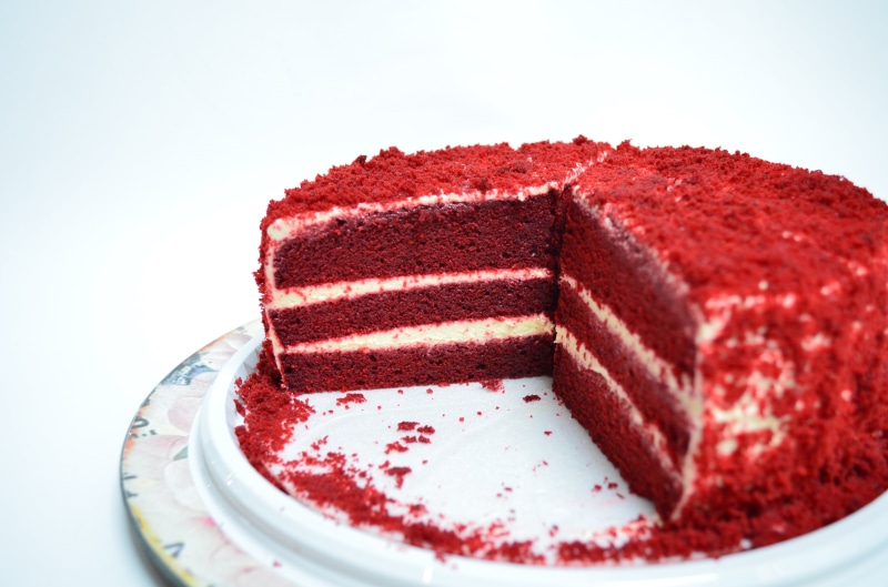 bottomless, refreshment, slice, 4K, indulgence, rico, strawberry, close-up, cake, layered, sweet, baked, sweet Food, ready-to-eat, plate, food, freshness