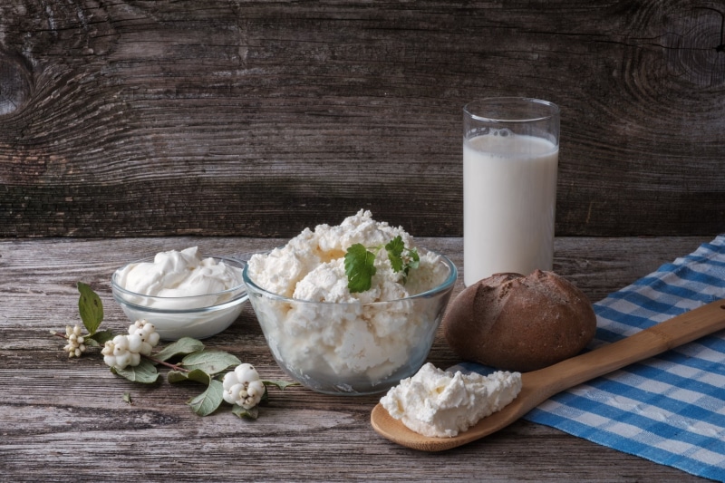 sour cream, dairy products, milk, 1080P, cheese