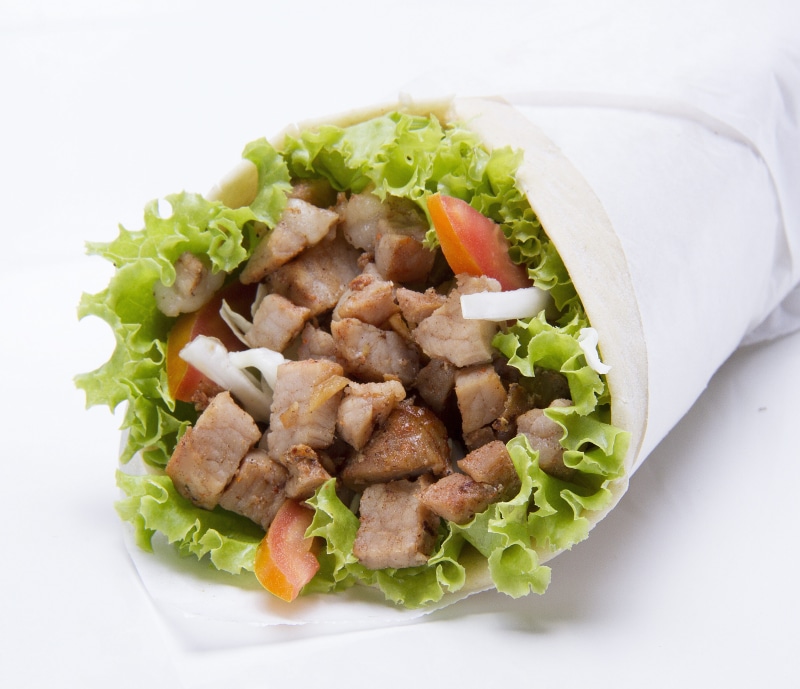 4K, Pork, beef, chopped, vegetable, freshness, Fast, shawarma, hamburger, arab, wellbeing, healthy eating, burger, Sandwich, food and drink, greek, indoors