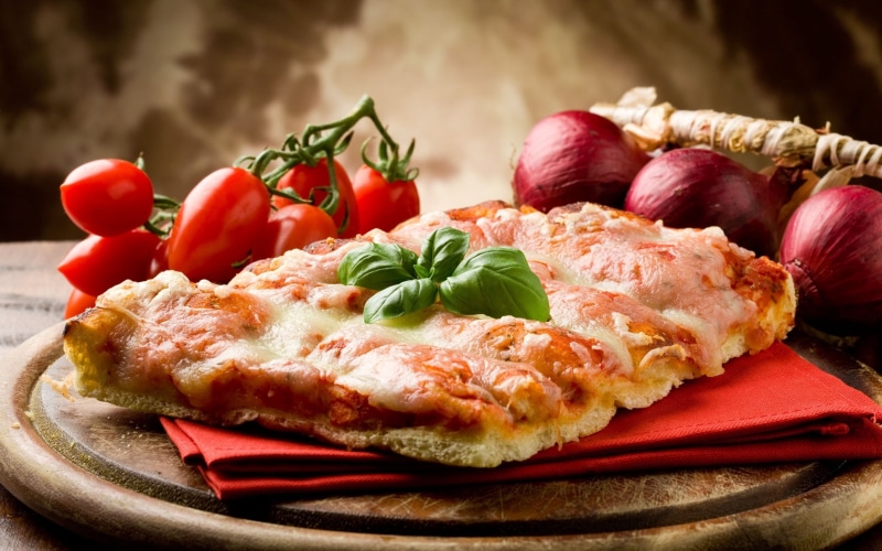 pepper - Vegetable, meat, wood - Material, pepper - Seasoning, homemade, table, pastry Dough, italian food, red, ready-to-eat, lunch, slice, ham, healthy eating