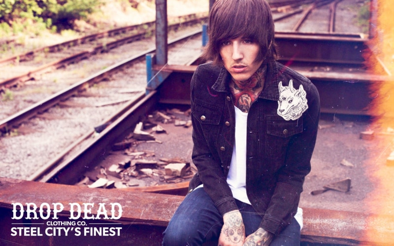 urban Scene, old-fashioned, transportation, young women, males, depression - Sadness, jacket, oliver, jeans, Bring Me The Horizon, teenager, clothing, casual Clothing