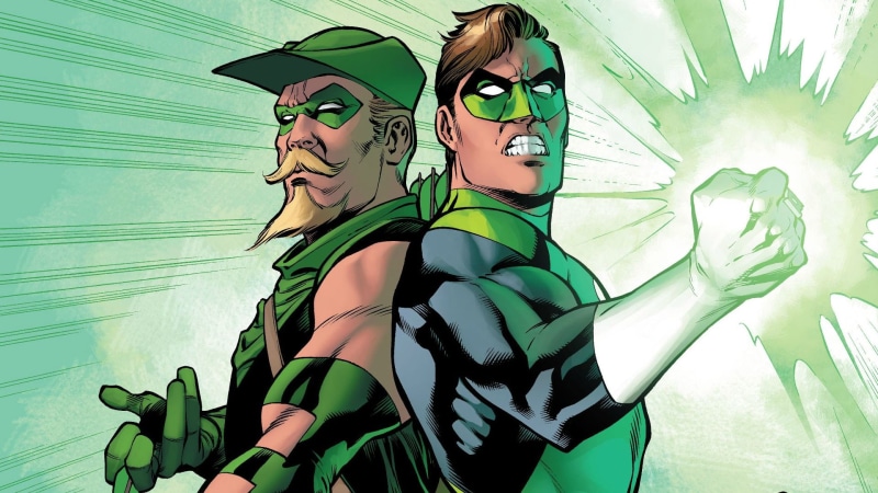 hd, 1080P, arrow, cartoon/comic, lantern, green, dc