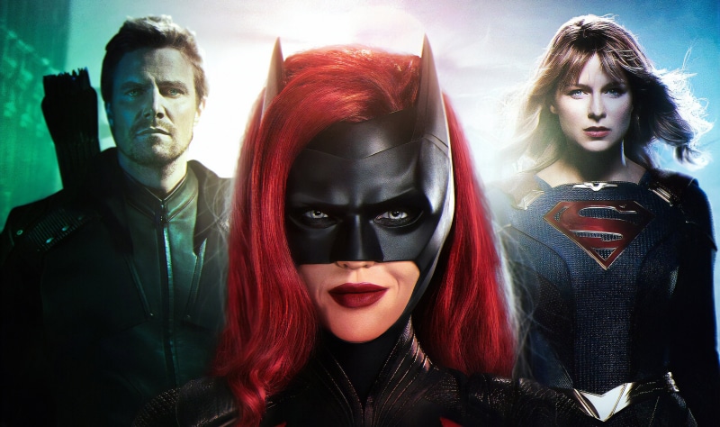 Melissa Benoist, Batwoman, Ruby Rose, Stephen Amell, Elseworlds, Crossover, Supergirl, 4K, TV Show, Arrow (TV Show)