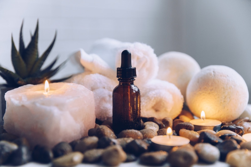 natural, scented, close-up, body care, therapy, photo, fire, indoors, Rocks, healthcare and medicine, flame, plant, Relax, healthy lifestyle, spa treatment