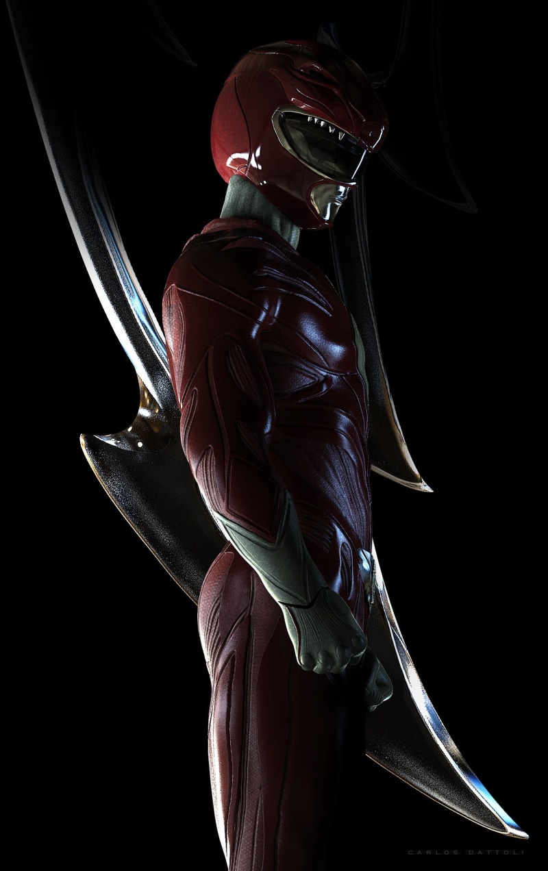 tv series, ranger, red, 1080P, power, Power Rangers