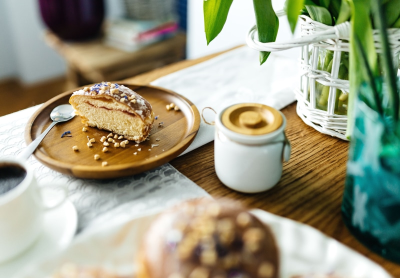 still life, snack, food and drink, coffee, homemade, high angle view, baked, indulgence, Delicious, cake, healthy eating, bakery, selective focus, sweet Food