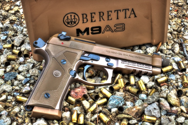 Beretta, M9A3, sleeve, gun, 5K