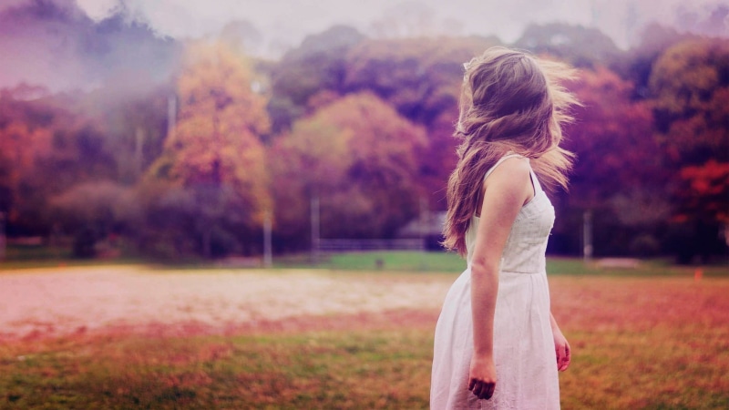fashion, summer, beautiful, hairstyle, hair, lifestyles, women outdoors, sunset, 1080P, cute, autumn, daytime, adult, childhood, plant, romance, dress